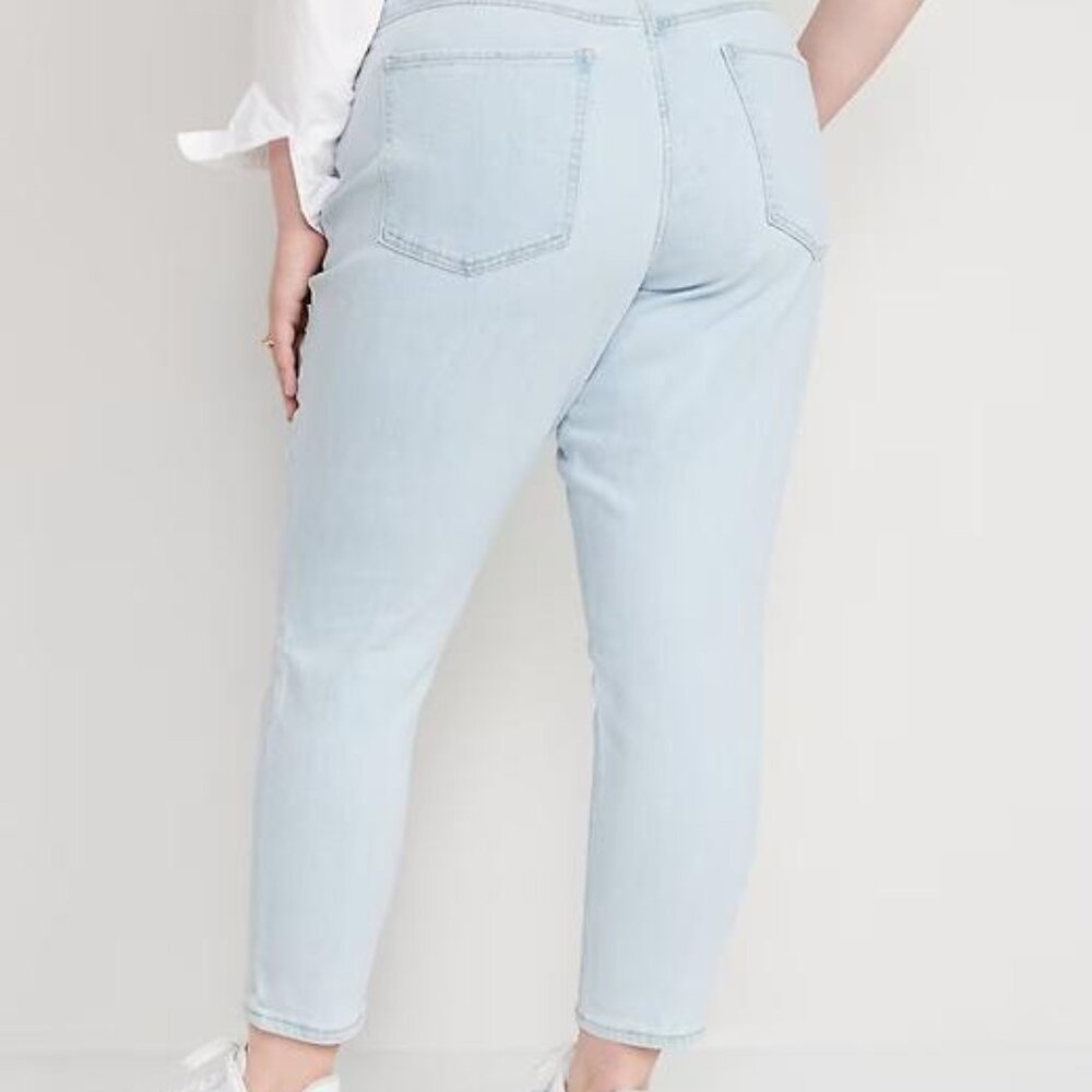 NWT Old Navy Curvy High-Waisted OG Straight Ankle Jeans - Picture 10 of 10